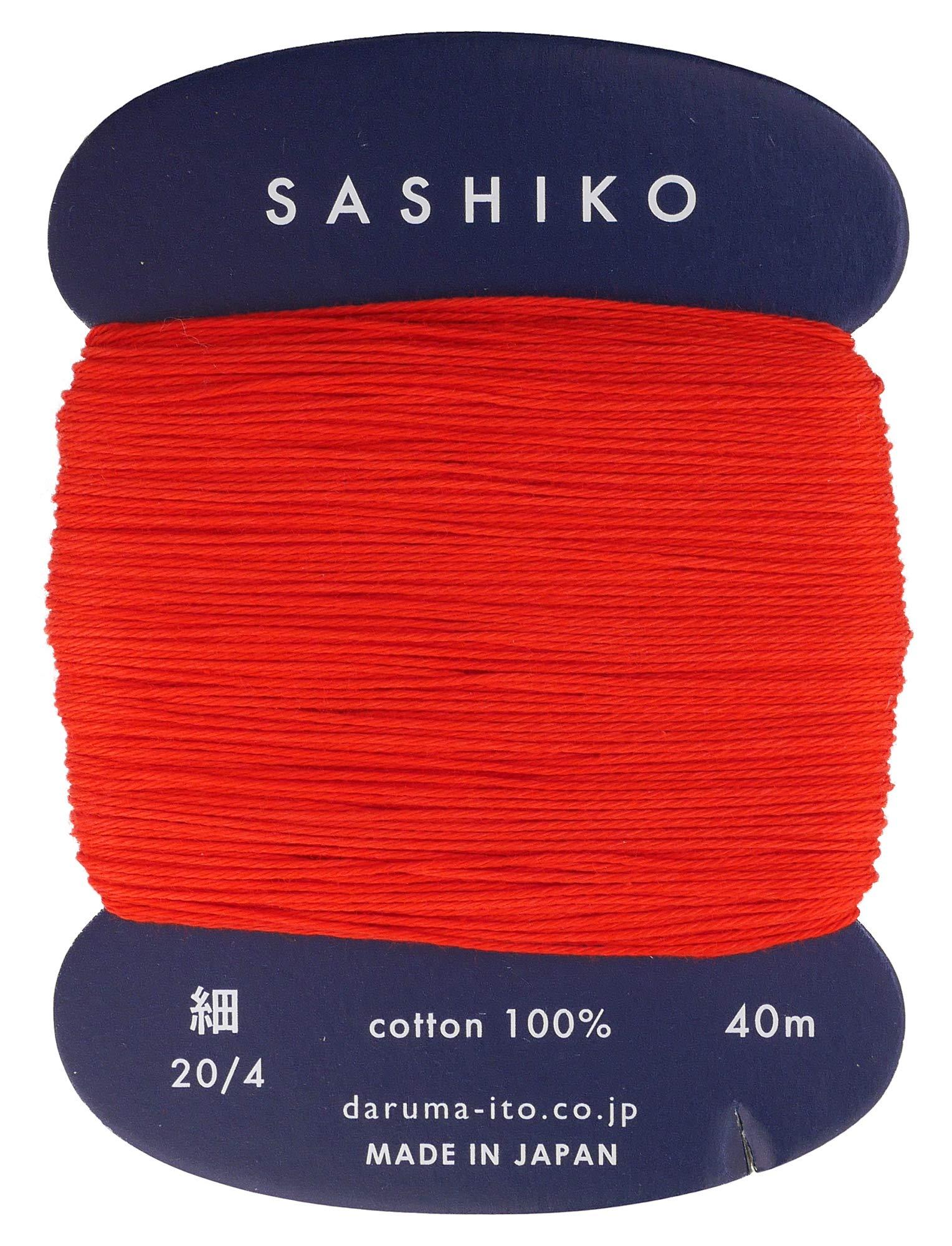 Daruma Yokota Daruma Sashiko Thread (Fine) Card-Wound Col.213 40m 01-2400