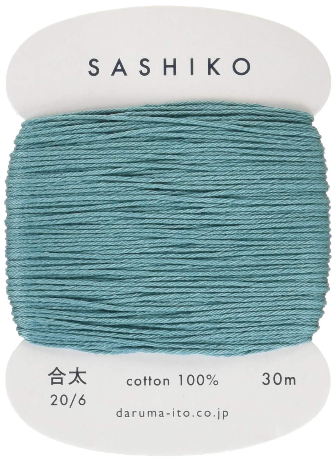 Daruma Sashiko Thread Medium Weight Card-Wound Col.205 30m 01-2410