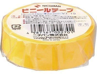 Nichiban Vinyl Tape VT-19 Yellow