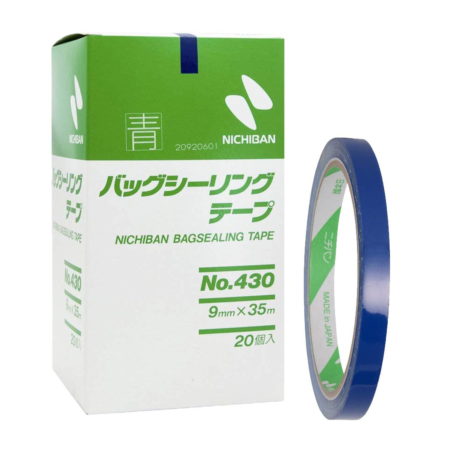 Nichiban Bag Sealing Tape 430 [9mm×35m] Blue 430B
