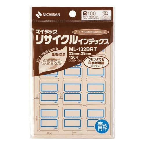 Nichiban MyTac Recycled Index ML-132BRT Medium