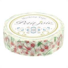 Nichiban Petit Joie Masking Tape Cherry Ribbon