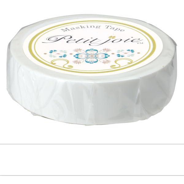 Nichiban Petit Joie Masking Tape Washi 15mm × 18m White PJMT-15S061