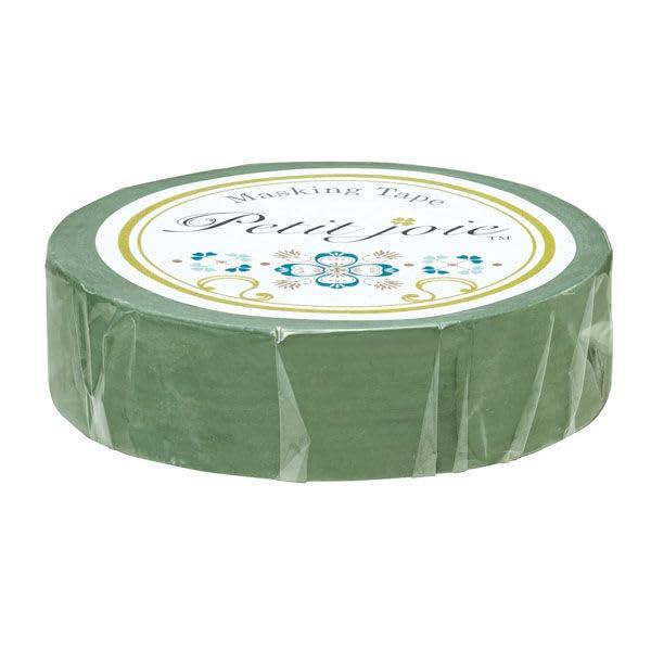 Nichiban Petit Joie Masking Tape Washi 15mm × 18m Olive PJMT-15S081