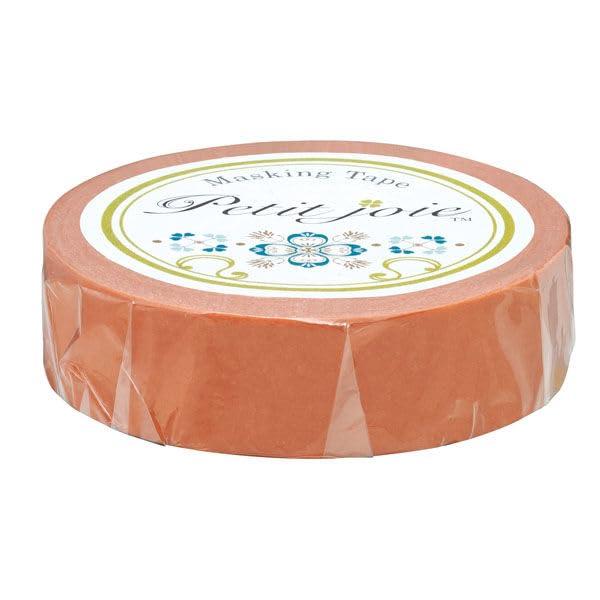 Nichiban Petit Joie Masking Tape Washi 15mm x 18m Terracotta PJMT-15S083