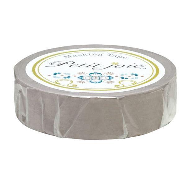 Nichiban Petit Joie Masking Tape Washi 15mm × 18m Taupe PJMT-15S084