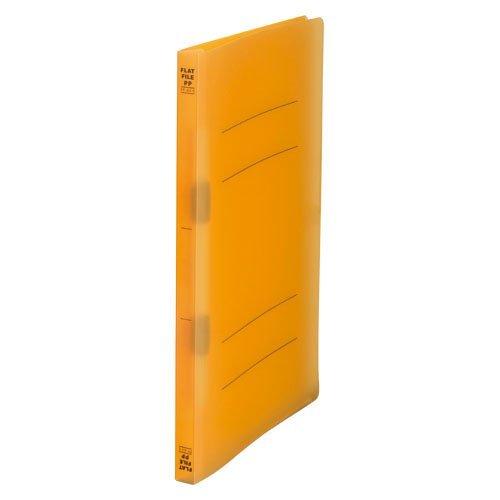 Buton Flat File PP A4 Semi-Transparent Cover Orange FF-A4S-COR