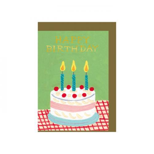 Sodeyama Kahoko Birthday Mini Card / Cake
