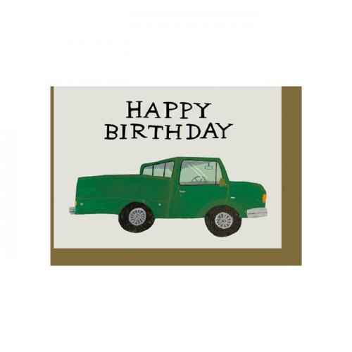 Sodeyama Kahoko Birthday Mini Card / Car