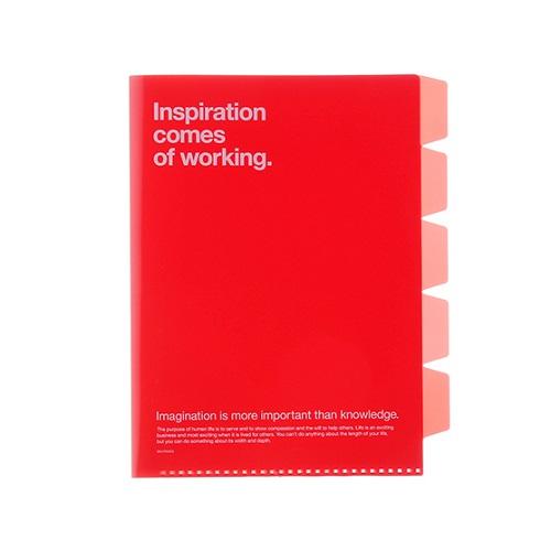 Delphonix 5-Piece Holder A5 Red
