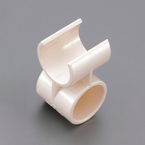 [For Pipe Racks] 3-Way Plastic Joint (Ivory) Ivory 68×34×34mm