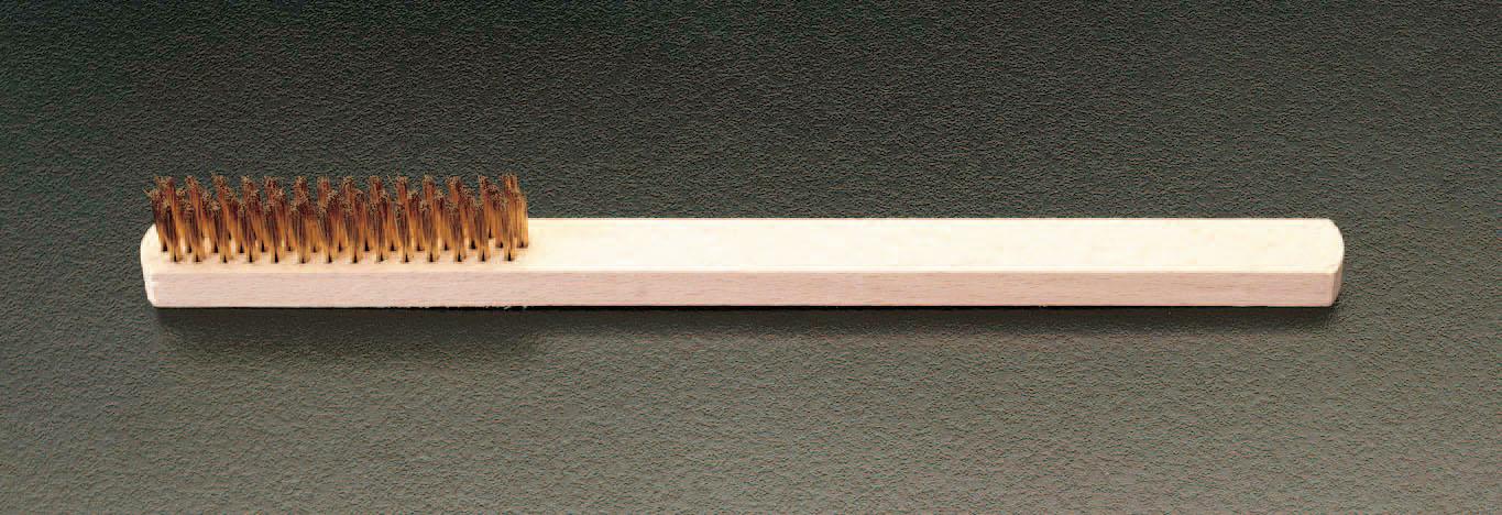 235mm Wire Brush (Brass, 3 Rows)