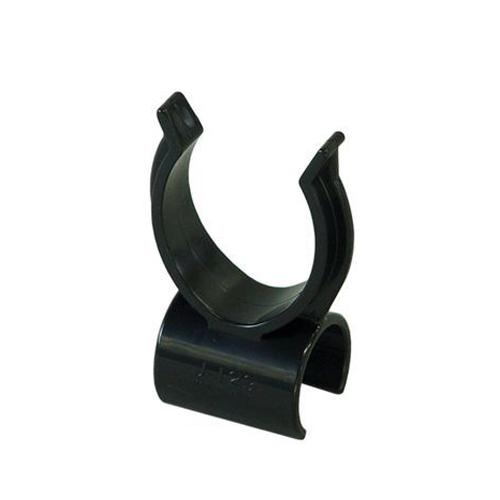 [Pipe Rack Use] 2-Way Plastic Joint (Black)