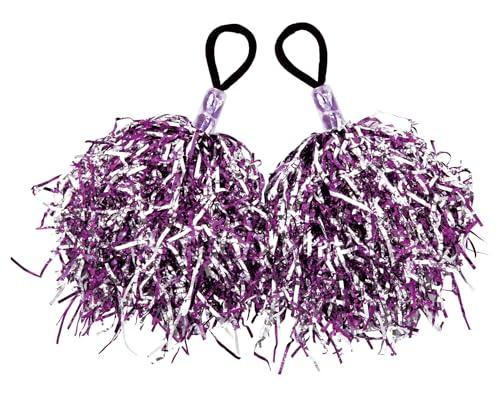 Artec Hands-Free Pom-Pom Purple Silver 001623