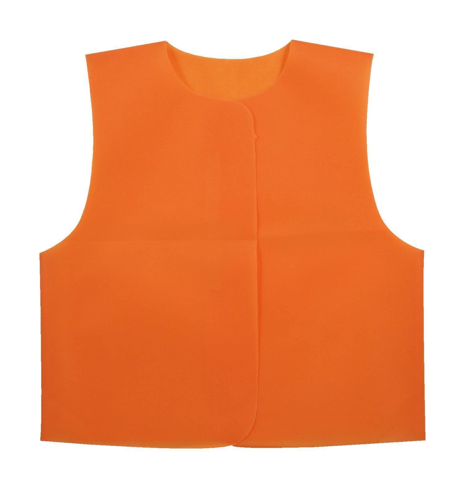 Artec Costume Base J Vest Kids Costume Orange Unisex Length 45cm