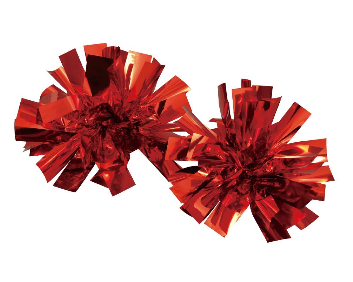 [Artec] Sports Day Pom Poms Hands-Free Cheer Pom Poms Red 2870