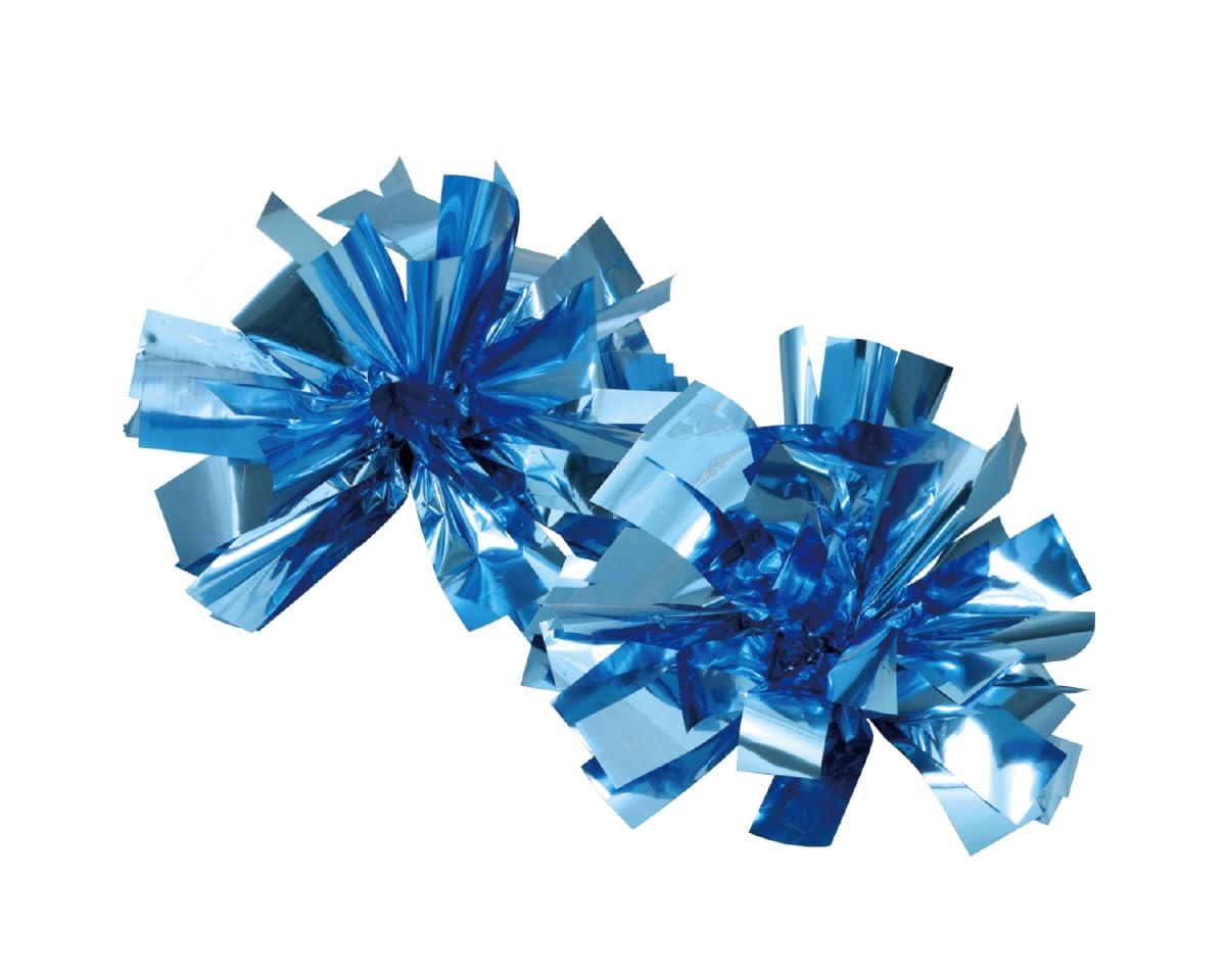 [Artec] Sports Day Pom Poms Hands-Free Cheer Pom Poms Light Aqua Blue 2874