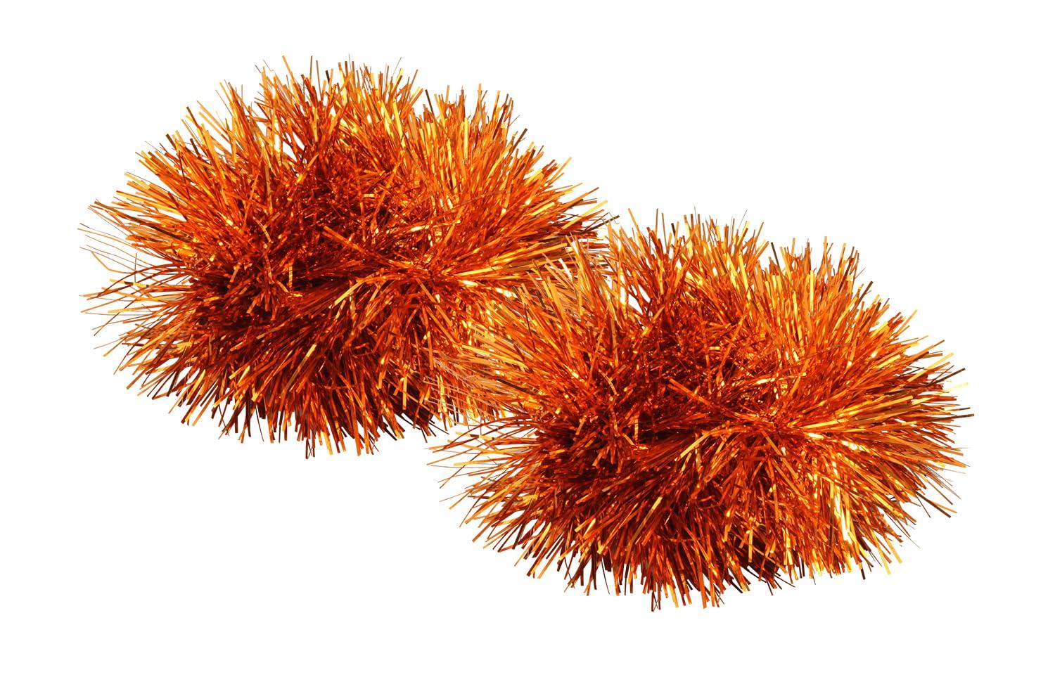 Artec Glitter Wristbands 2-Piece Set Orange 2977 Sports Day, Performance, Cheering Squad, Team Dance, Decorations, Costumes, Festival Wristbands