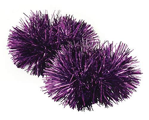 Artec Sparkling Wristbands (Set of 2) Purple 3498 Sports Day, Performance, Cheering Squad, Team Dance, Decorations, Costumes, Festival Wristbands