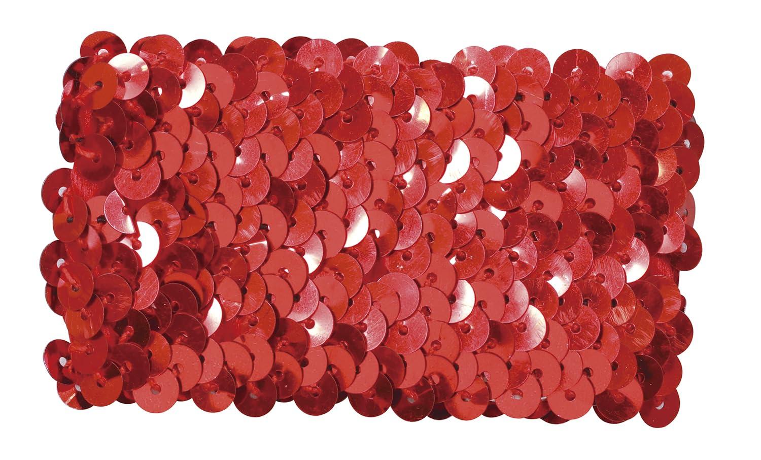 Artec Red 4207 Sports Day, Performance, Cheering Squad, Team Dance, Decorations, Costumes, Festival Metallic Wristbands