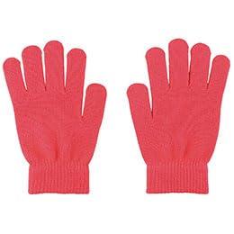 Colorful Stretch Gloves, Large, Red