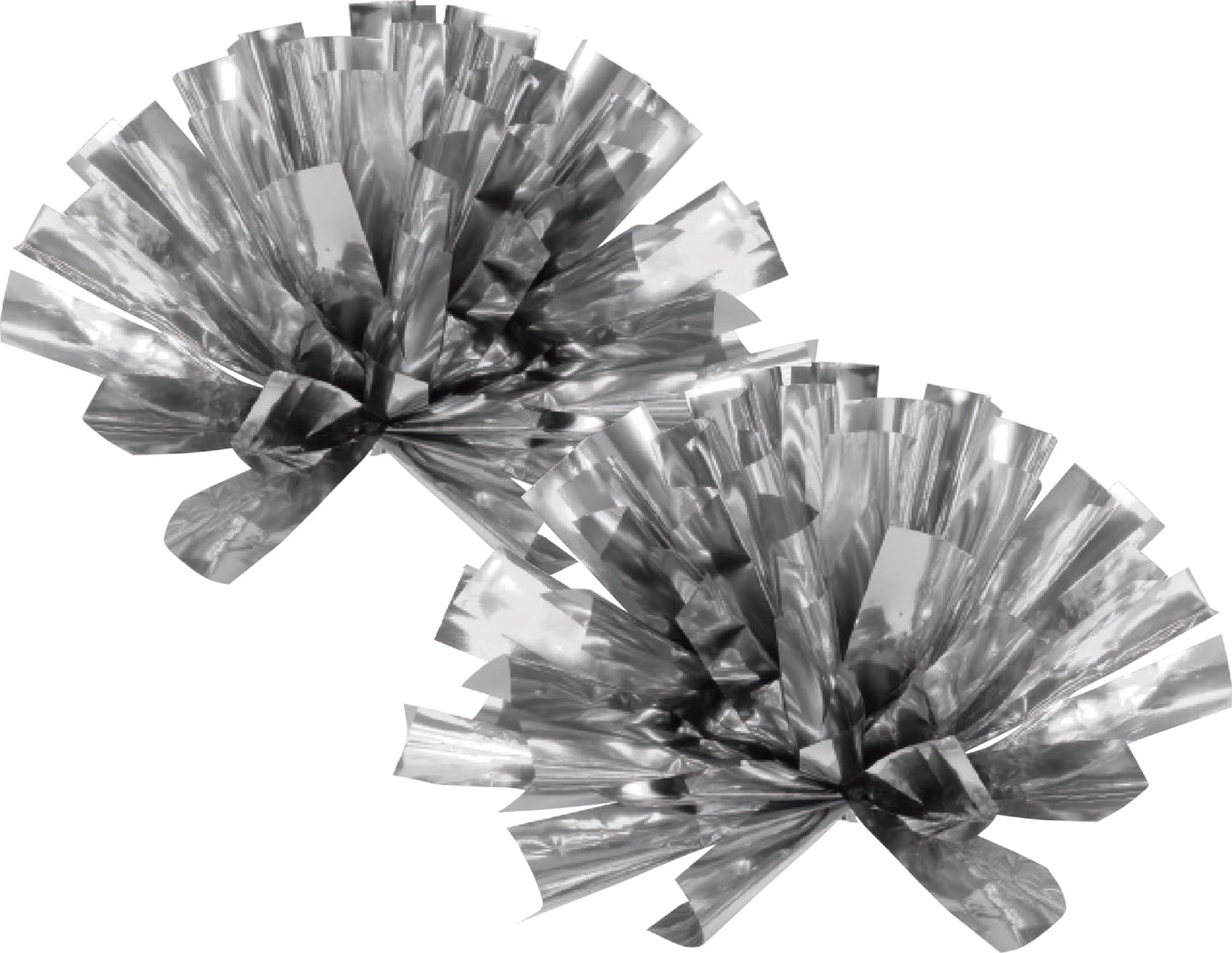 Artec Sports Day Pom Poms Easy Cheer Pom Poms Silver 18370