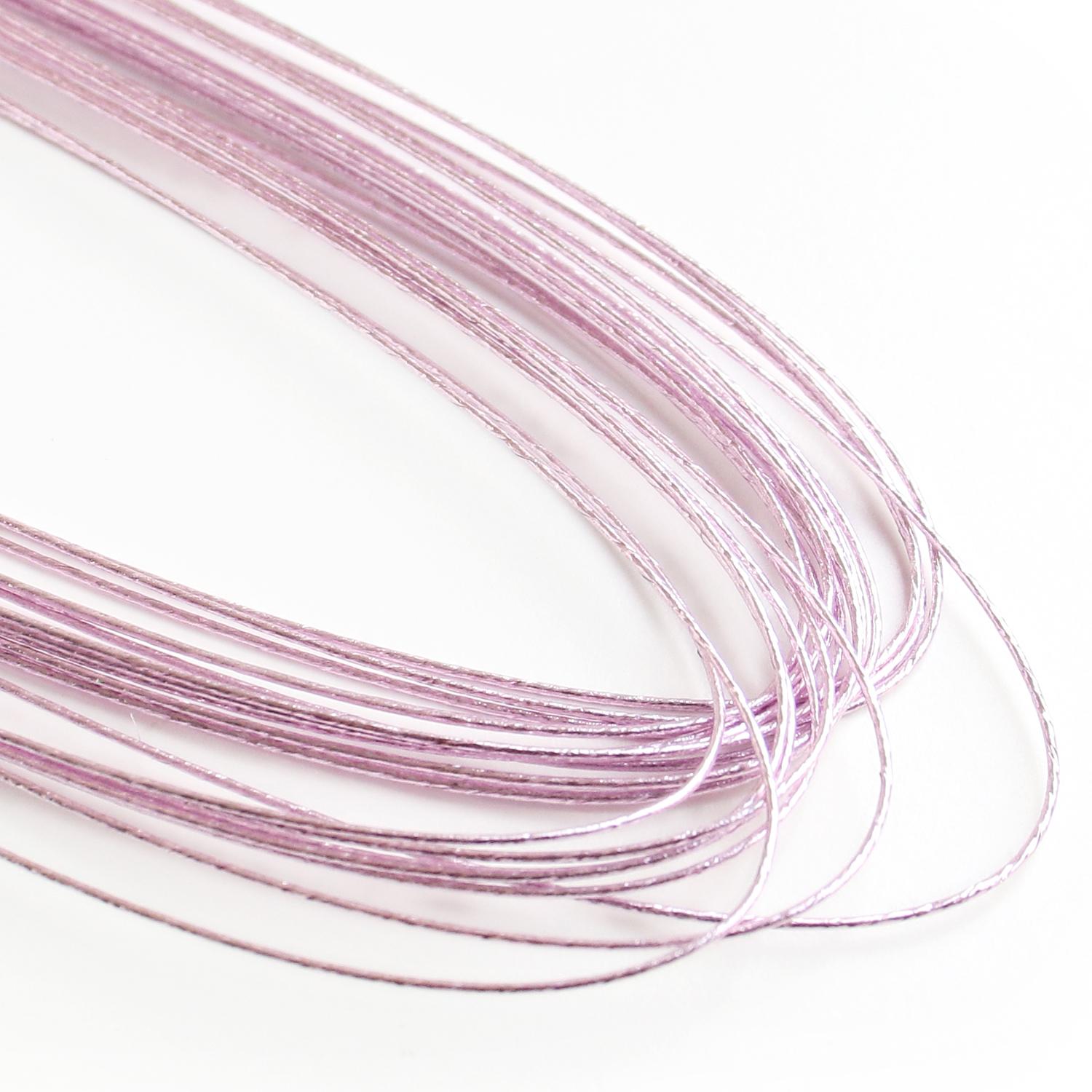 Nippon Chuko Colored Wire #24 Length 72cm Pink Approx. 20 Pieces MAF-24-3