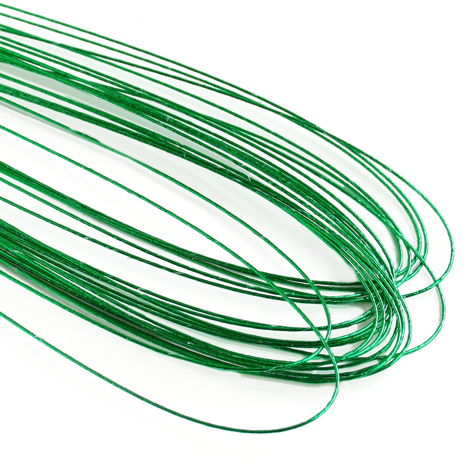 Nippon Chuko Colored Wire #24 Length 72cm Green Approx. 20 Pieces MAF-24-5