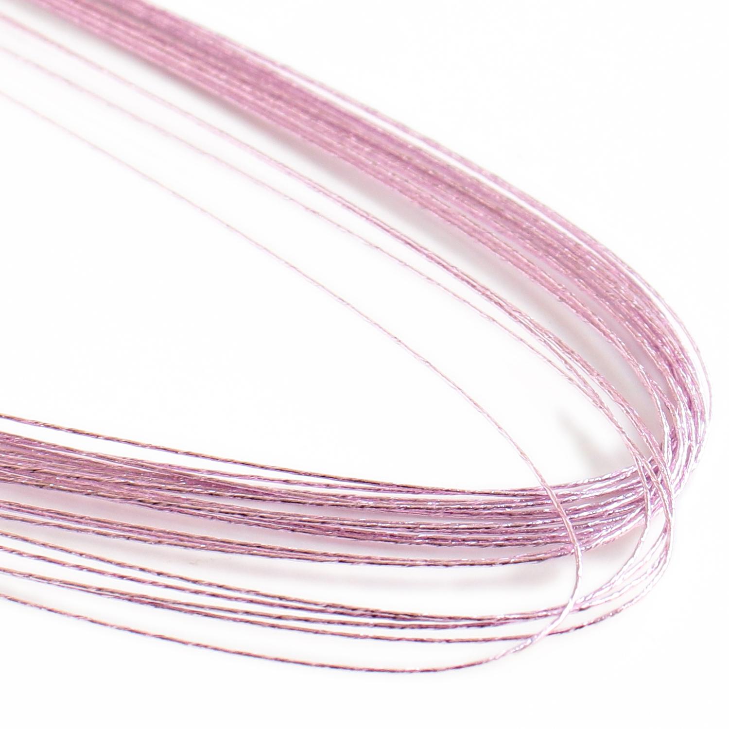 Nippon Chuko Colored Wire #28 Length 72cm Pink Approx. 20 Pieces MAF-28-3