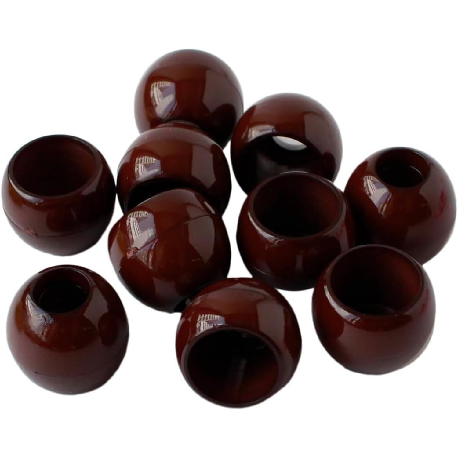 Nippon Chuko Loop Ends Outer Diameter W13 × H11mm 10 pieces per pack Brown N13-C