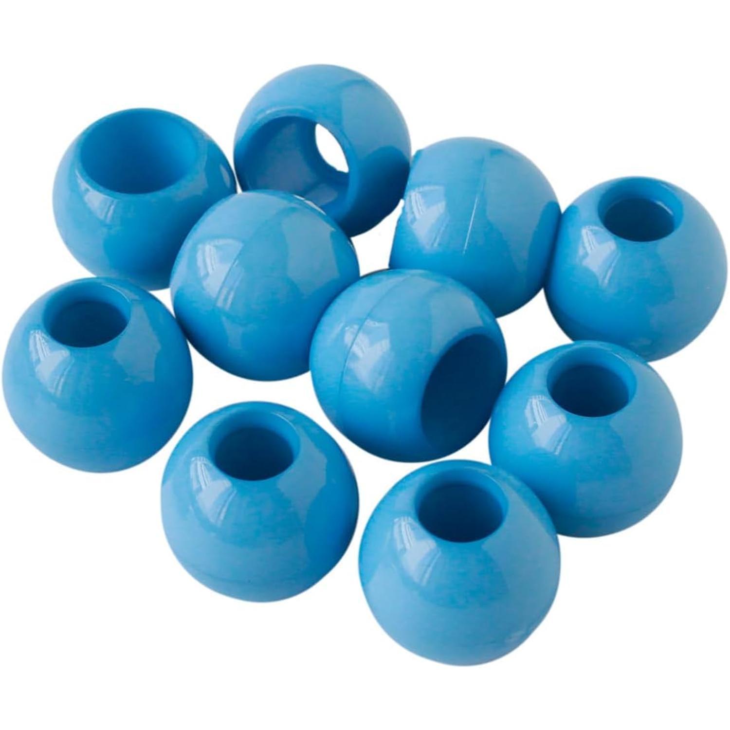 Nippon Chuko Loop Ends Outer Diameter W15 × H13mm 10 pieces per pack Light Blue N15-LB