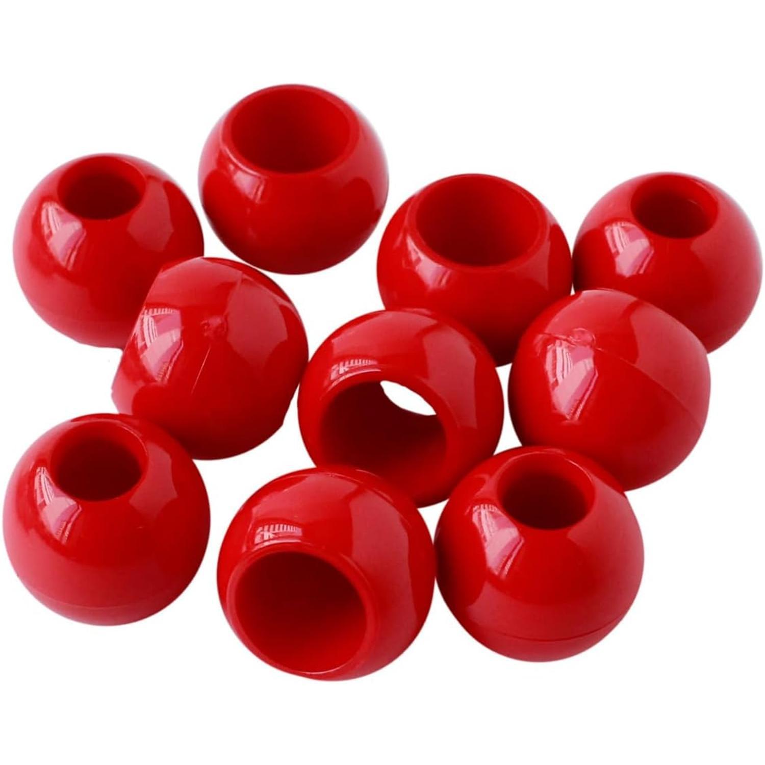 Nippon Chuko Loop Ends Outer Diameter W15×H13mm 10-Piece Pack Red N15-R