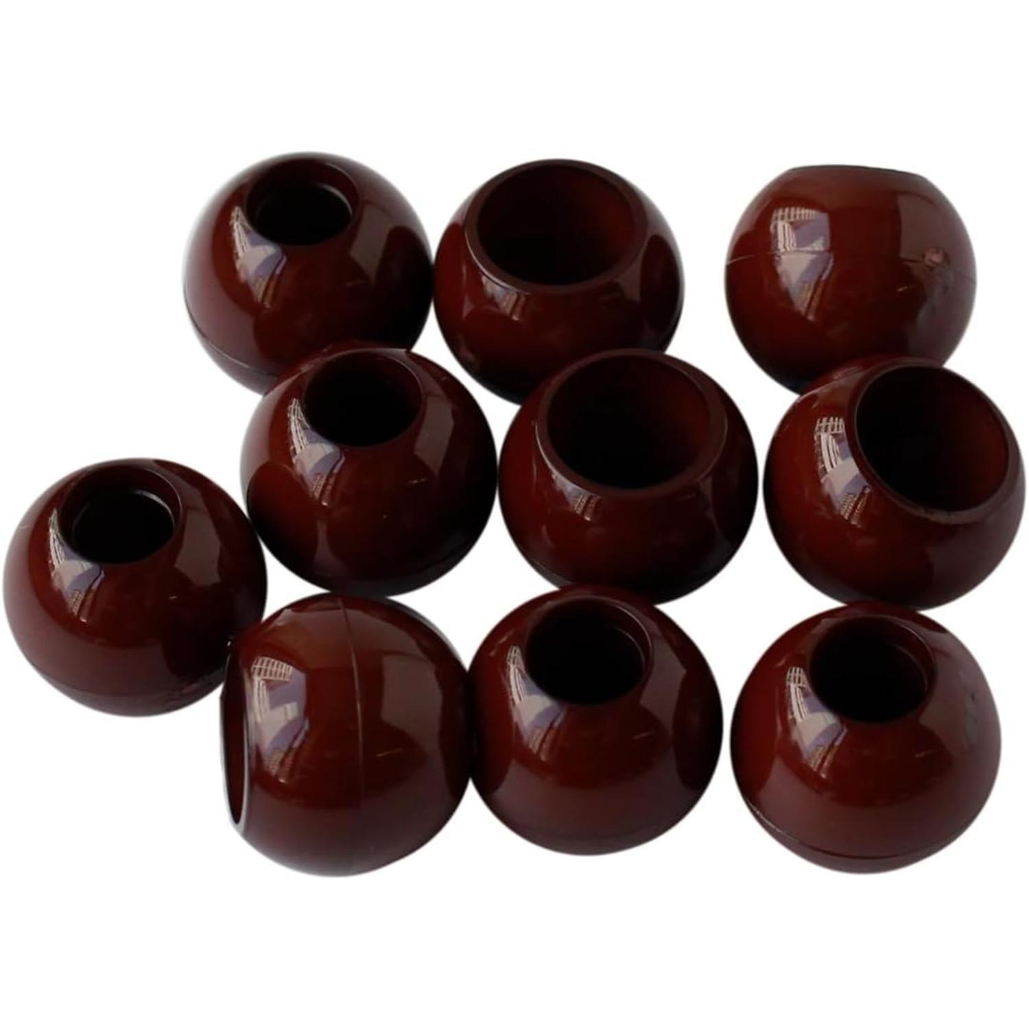 Nippon Chuko Loop Ends Outer Diameter W15 × H13mm 10 pieces per pack Brown N15-C