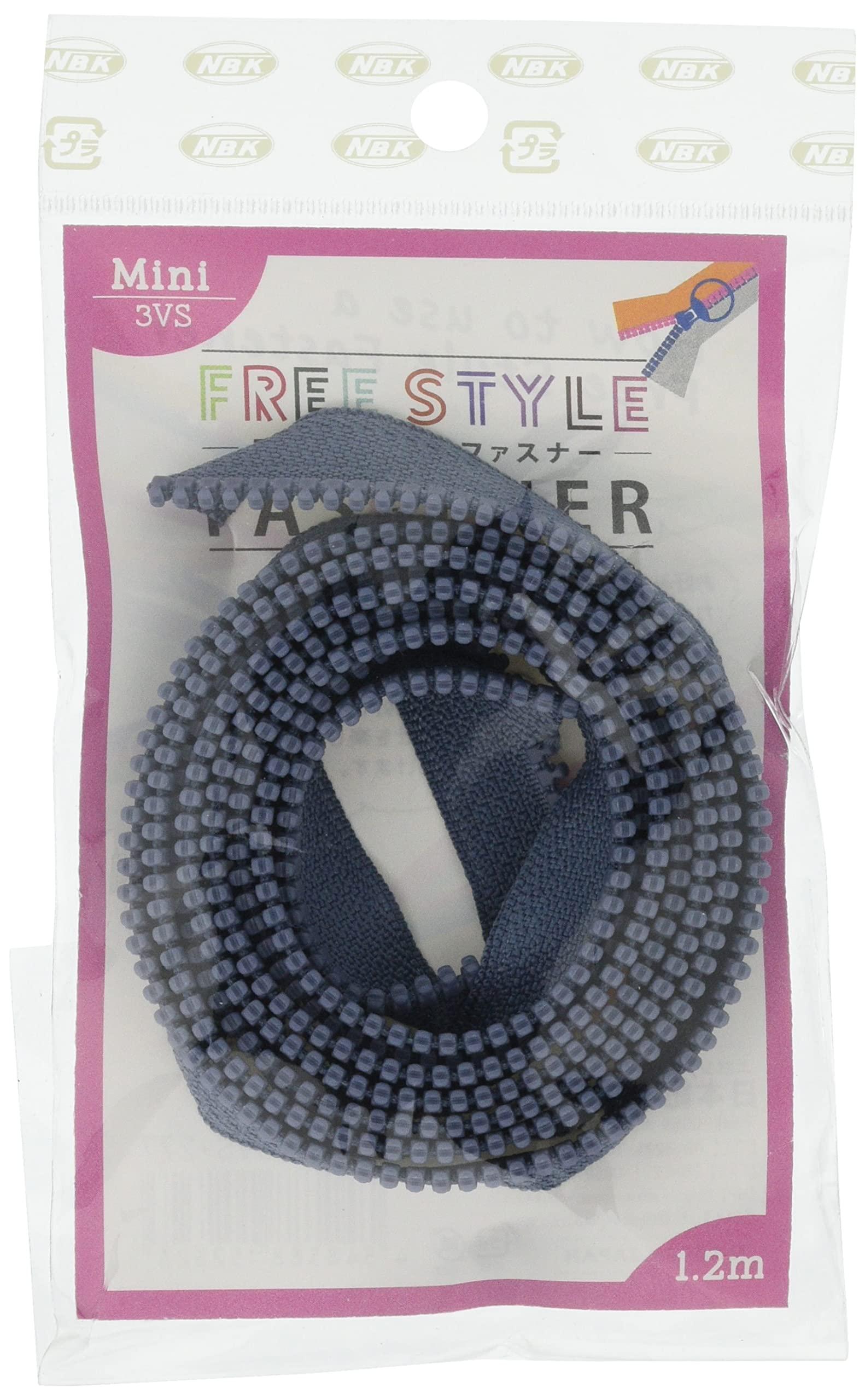 NBK Freestyle Fastener Mini Size Zipper Chain 1.2m Roll FS3VS-277
