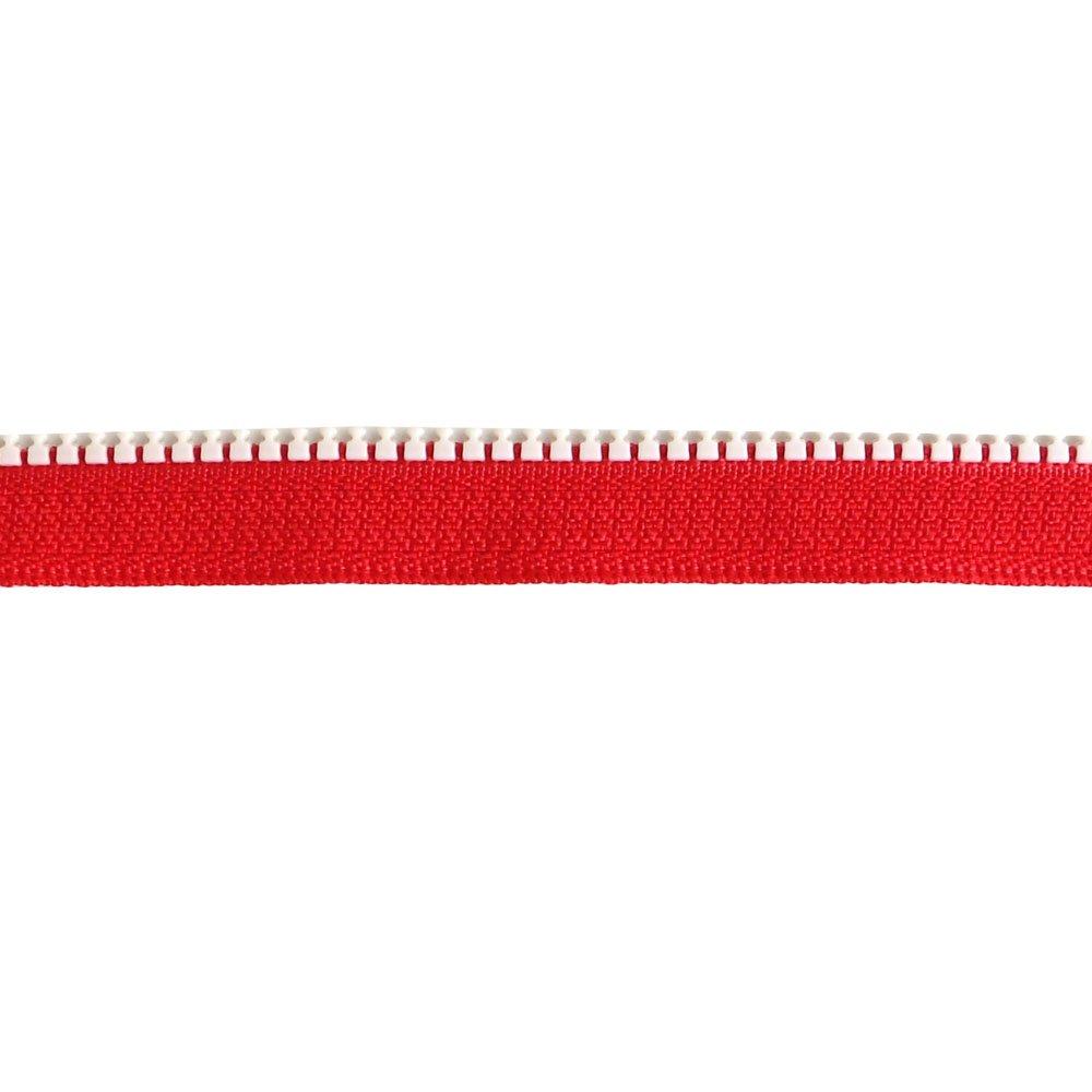 Y.K.K Freestyle Combi Fastener 1.2m Roll Red × Natural FS3VS-XG22