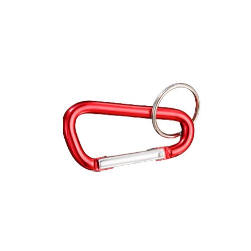 ESCO 4x40mm Carabiner Hook (Aluminum/Red) EA638JG-143