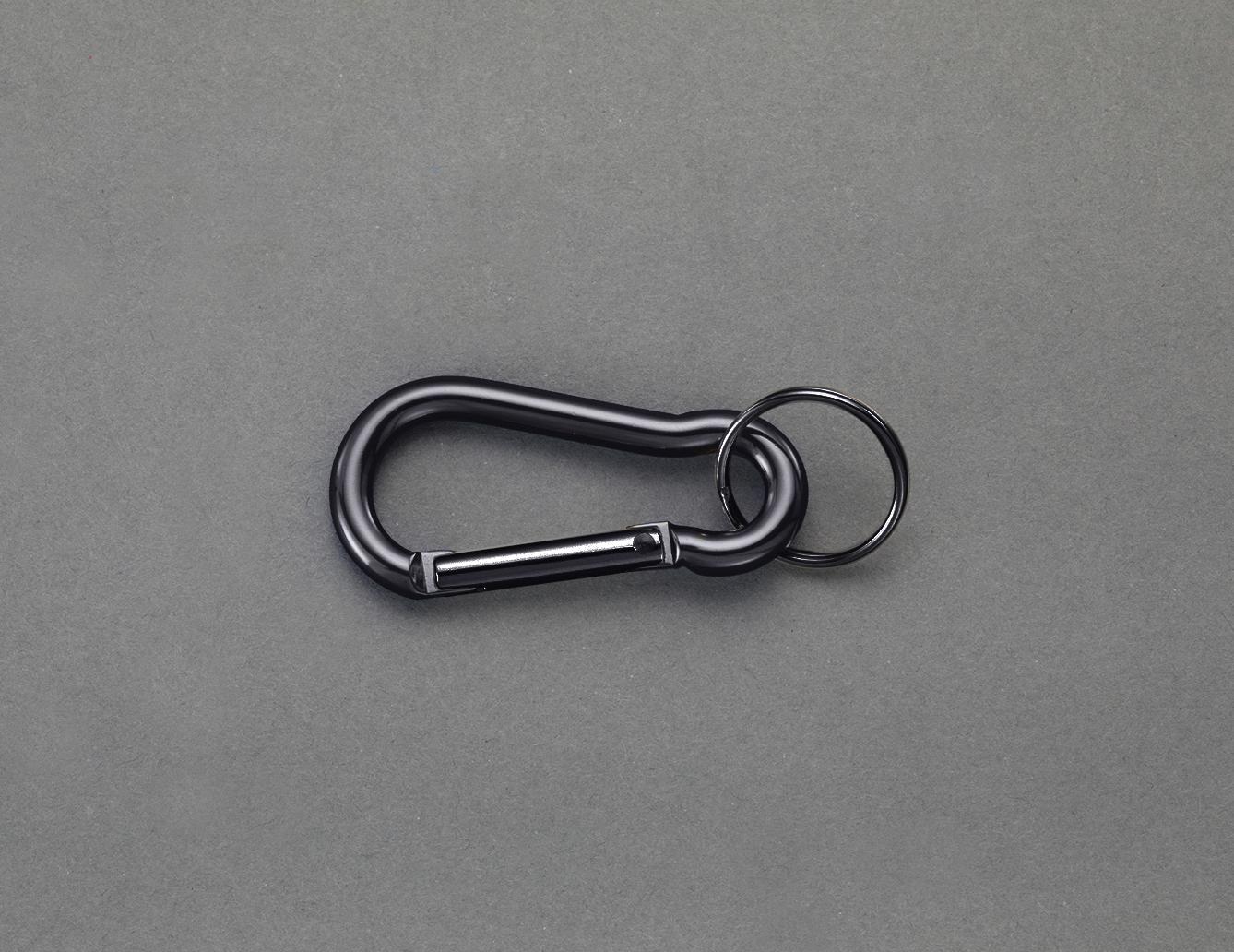 ESCO 4x40mm Carabiner Hook (Aluminum/Black) EA638JG-241
