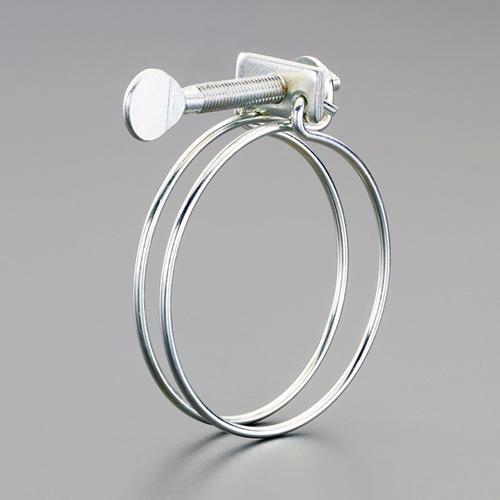 ESCO 21-26mm Hand-Tight Hose Clamp, Double Wire / 2 pcs EA463AP-26