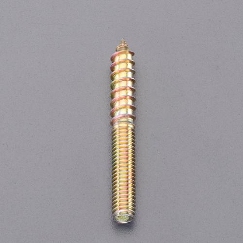 Esco Hanger Bolt, Chromate Finish / 10 pcs M6x30mm EA949SX-12