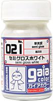 Gaia Notes Gaia Color - 15ml 021 Semi-Gloss White