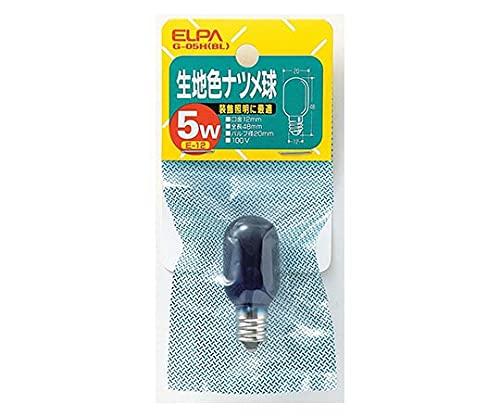 ELPA Fabric-Covered Nutshell Bulb 5W E12 Blue G-05H (BL)