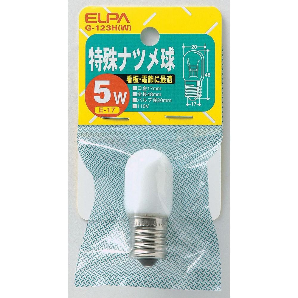 Asahi Electric ELPA Date 110V 5W G-123H(W)