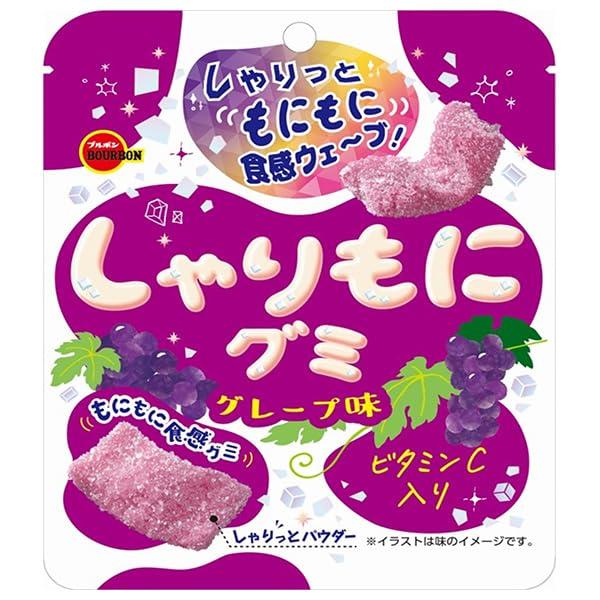 Bourbon Shari-no-Gumi Grape Flavor 57g