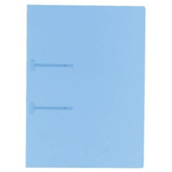 KOKUYO Fastener File Clear Color 2-Hole A4 90-Sheet Capacity Blue FU-P170B