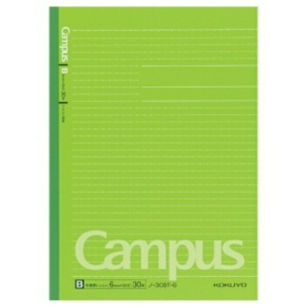 KOKUYO Campus Notebook Dotted Ruled B5 B-Ruled 30 Sheets No-3CBT-G