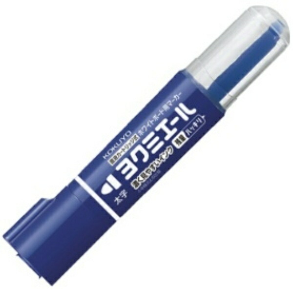 KOKUYO Whiteboard Marker Yokumier Bold Round Tip Blue PM-B503NB 1 piece