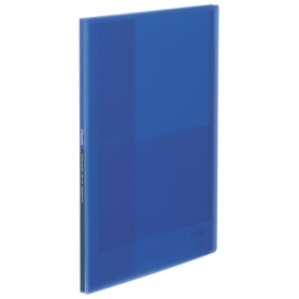 KOKUYO Clear Book (Glassele) Fixed Type A4 Vertical 10 Pockets Blue LAR-GL10B 1 Book