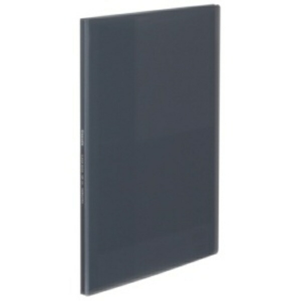 KOKUYO Clear Book (Glassele) Fixed Type A4 Vertical 10-Pocket Black LAR-GL10D 1 Book