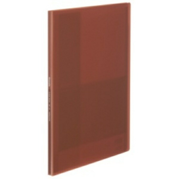 Kokuyo Clear Book Glassel A4 10 Sheets Brown