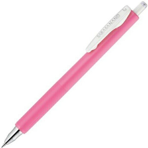 Zebra Gel Ballpoint Pen Sarasa Nano 0.3mm Pink JJH72-P